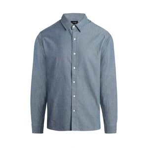 Joe's‎ Jeans Shirt Mens Button Down Long Sleeve Blue Chambray Size S